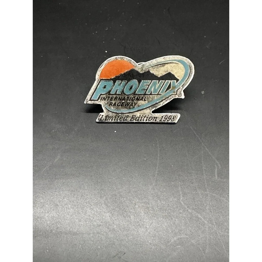 1998 Phoenix International Raceway Limited Edition NASCAR Lapel Pin Vintage